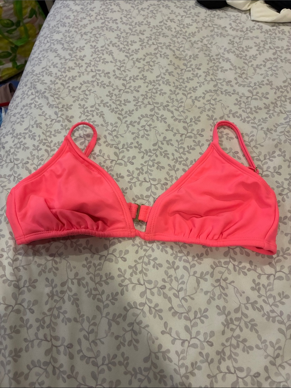 Neon Pink Triangle bikini